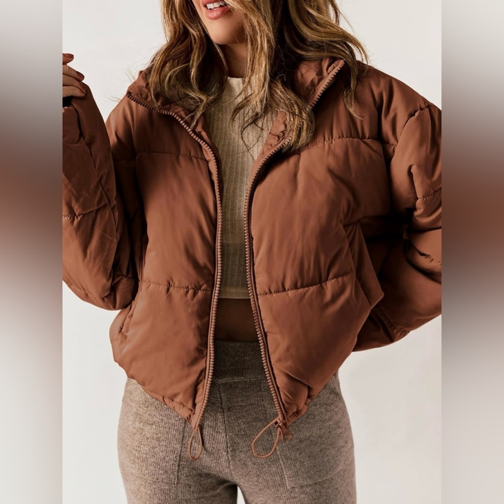 Puffer Jacket with Pockets